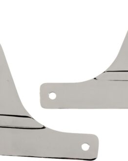 Drag Specialties Chrome Sissy Bar Side Plates For Harley FXST FXWG