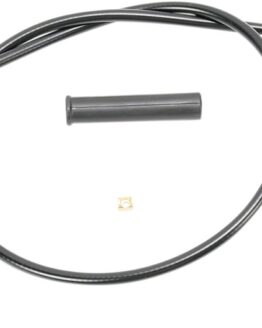 Drag Specialties Black Vinyl Throttle/Idle Cable 41in For Harley-Davidson