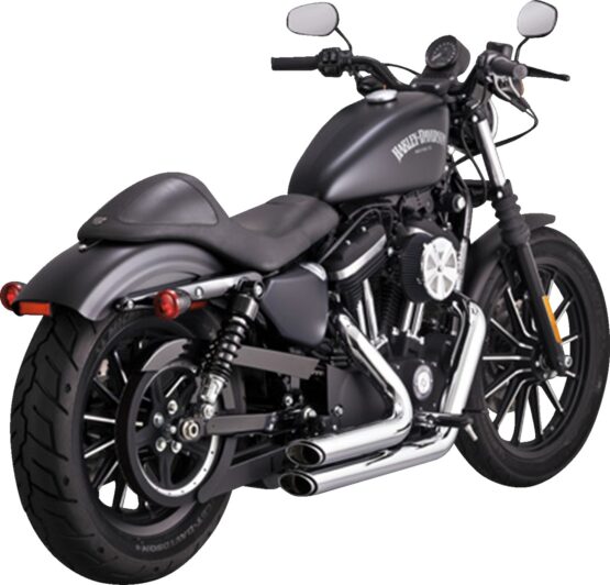 Vance & Hines Shortshots Chrome Exhaust System Fits Sportster 14-22 - Image 3