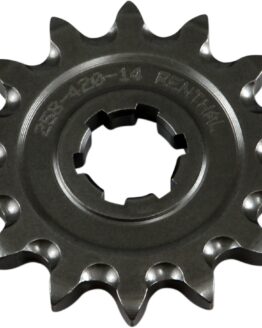 Renthal 14T Grooved Front Sprocket 420 Chain Fits KX80/KX100 1987-2024