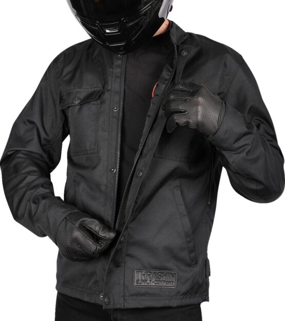 Thrashin Supply Atlas v2 Riding Jacket Black Men's Medium - Image 4