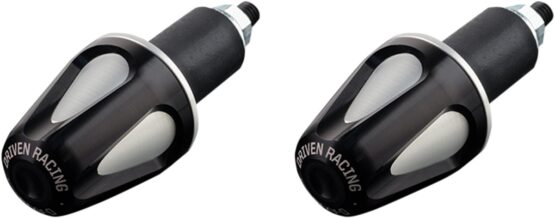 D-Axis Bar End Weight - Black / Silver