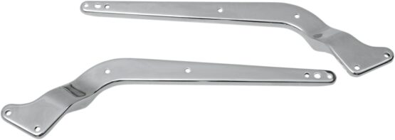 Drag Specialties Chrome Rear Fender Strut Pair For Harley FLST FXST 00-06