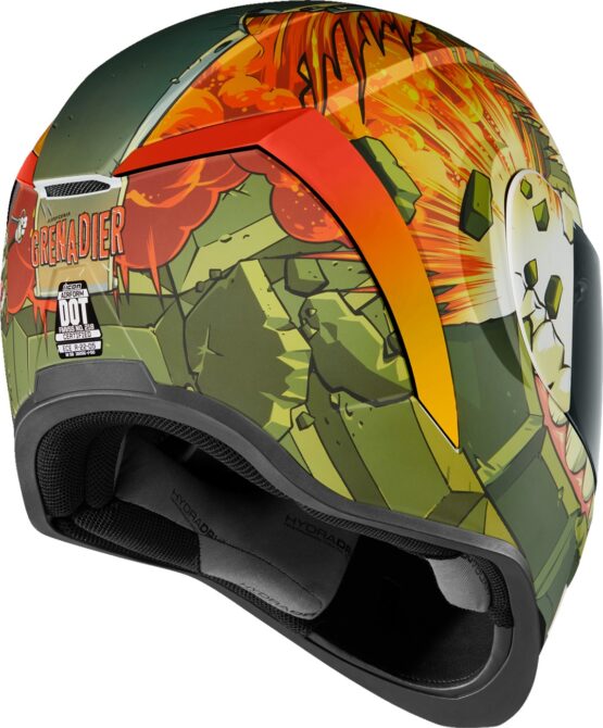 ICON Airform Grenadier Helmet Green - Medium - Image 4