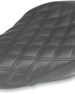 Renegade Lattice Stitched Solo Seat Black Gel