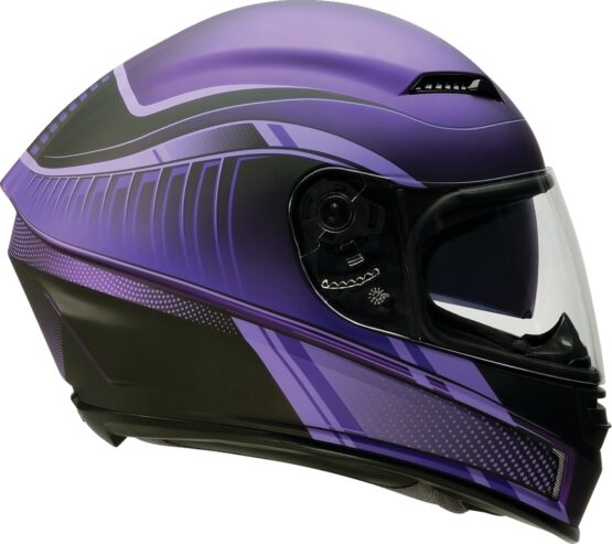 Z1R Jackal Dark Matter Helmet 2XL Matte Black/Purple - Image 4