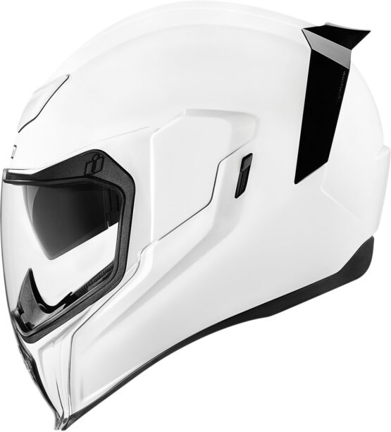 Airflite Full Face Helmet - Gloss White Medium - Image 2