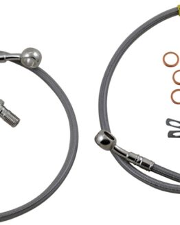 Stainless Steel Front Brake Line Kit - 2 Lines