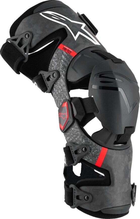 Alpinestars Supertech RK-10 Knee Brace Black/Red XL - Image 2
