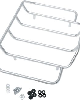 Drag Specialties Tour-Pak Luggage Rack Chrome For Harley King/Chopped/Razor