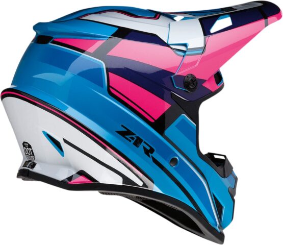 Z1R Rise MC Helmet 4XL Pink/Blue Unisex - Image 4