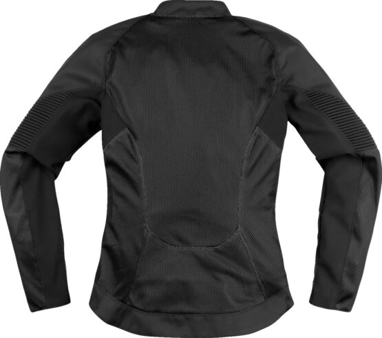 ICON Women's Overlord3 Mesh Jacket Black Large - Image 2