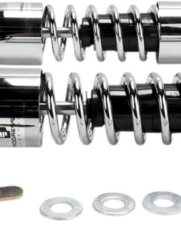 13.5" 412 Series Shocks Chrome