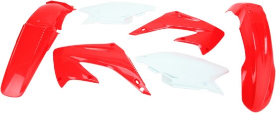 Acerbis Red Plastic Kit 6pc For 04-07 Honda CR125R CR250R - Image 3