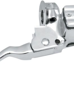 Drag Specialties 5/8in Chrome Front Brake Master Cylinder for Harley-Davidson