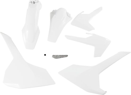 Acerbis Standard Plastic Kit Husky White For Husqvarna TE FE 2017-2019