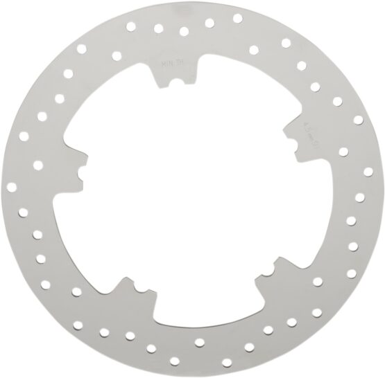 Polished Drilled Front Brake Rotor 300mm
