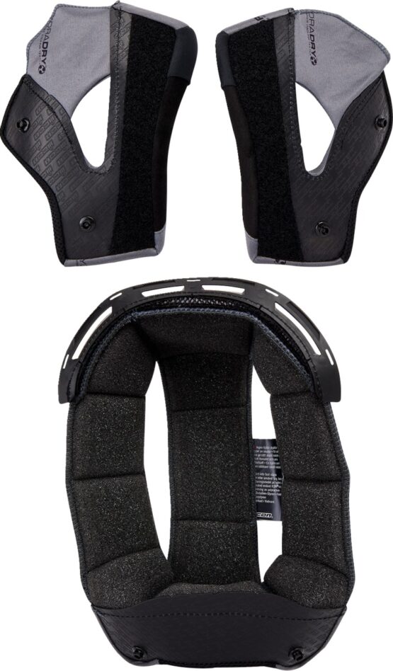 ICON Airflite Helmet R1 Comfort Liner Kit XL Gray - Image 2