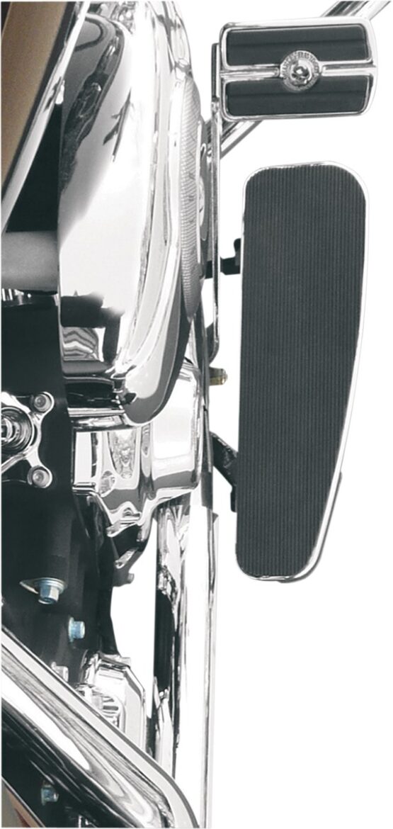 Longboard Adjustable Driver Floorboards Chrome - Image 2
