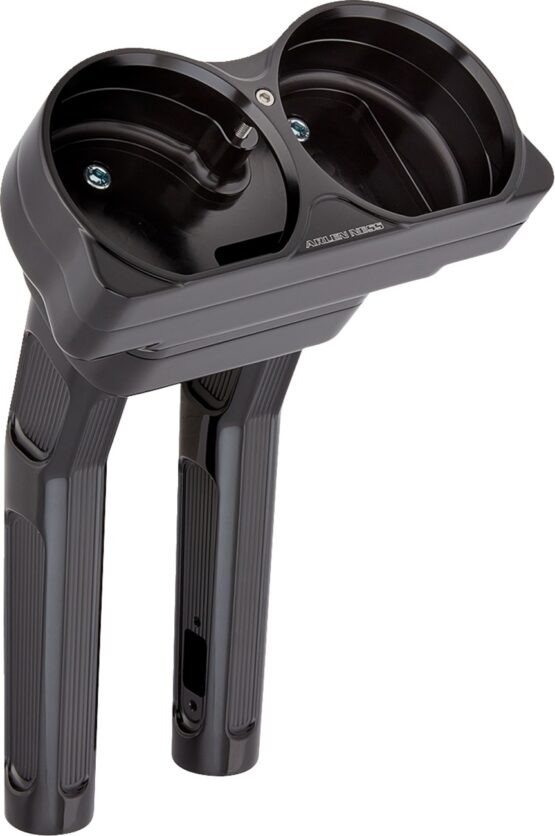 Arlen Ness Method Kickback Handlebar Riser 10in Black For Harley-Davidson