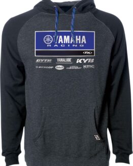 Factory Effex Yamaha 21 Racewear Hoodie Charcoal/Black Medium Men's