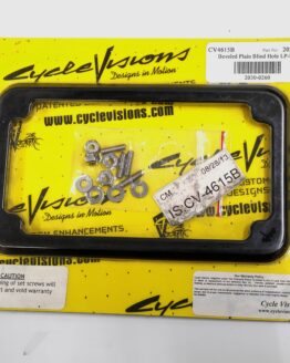 Black Beveled License Plate Frame