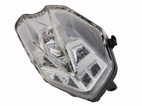 Clear Integrated Tail Light w/ Diff Fits 13-16 Triumph Daytona 675/Street Triple