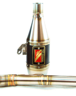 Black Center GP Full Exhaust