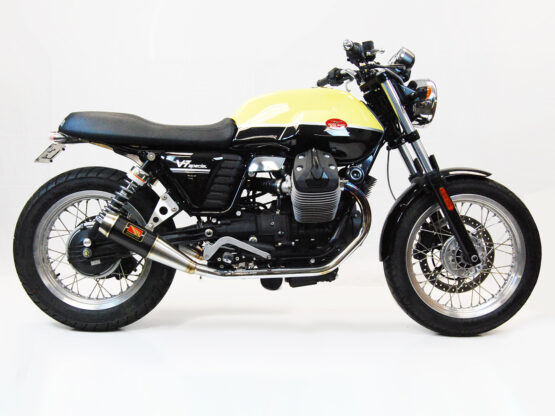Black Center Dual GP Slip On Exhaust - Image 2