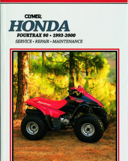 Clymer Shop Repair & Service Manual Soft Cover Fits 1993-2000 Honda FourTrax 90
