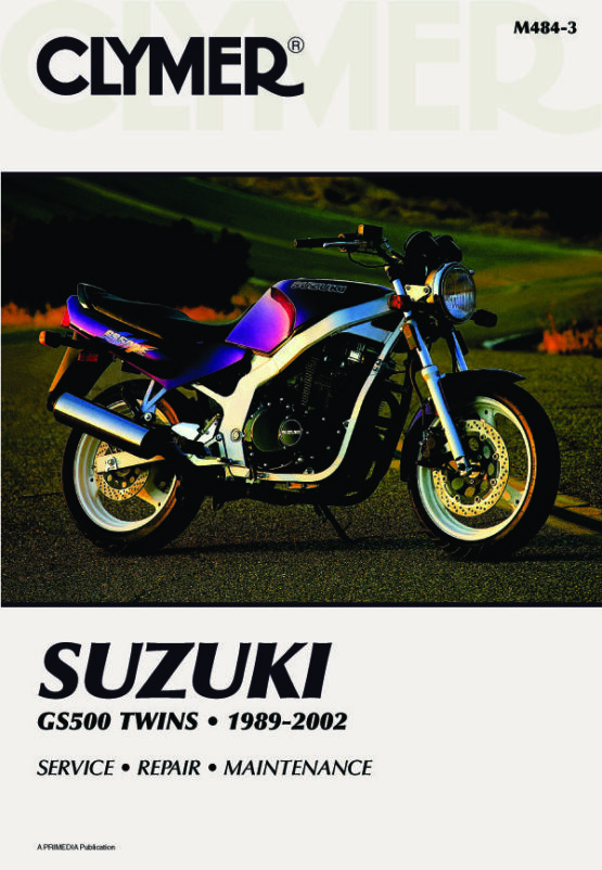 Clymer Shop Repair & Service Manual Soft Cover Fits 1989-2002 Suzuki GS500E