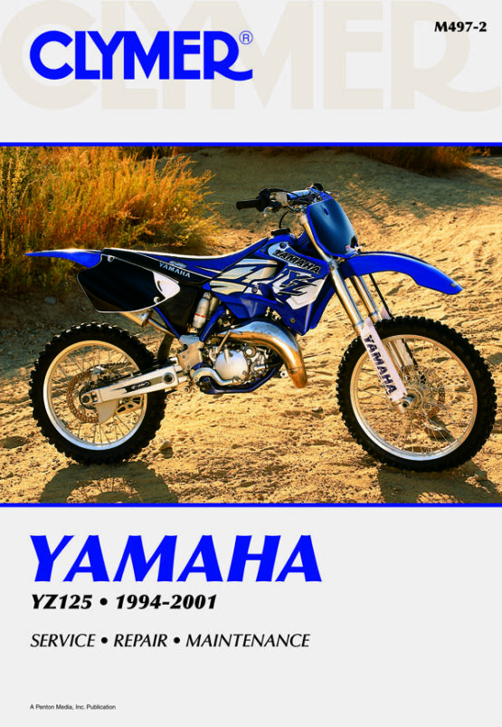 Shop Repair & Service Manual - Soft Cover For 1994-2001 Yamaha YZ125