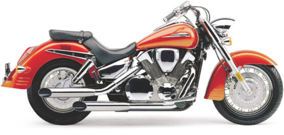 3.5" Chrome Slash Cut Slip On Exhaust