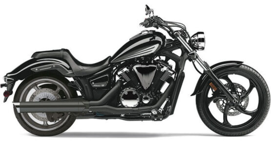 Scalloped Tip Black Slip On Exhaust