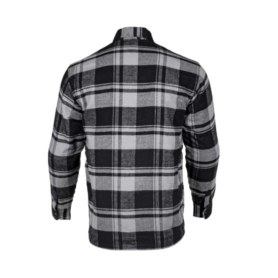 "The Bender" Men's Premium Armored Riding Flannel Red Tide Small - Image 5