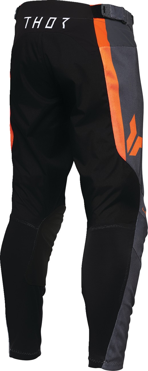 Thor Launchmode Vented Raid Pants Orange Black Gray Mens 32 - Image 4