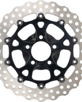 Performance Machine Rear Brake Rotor 11.8in Black Anodized