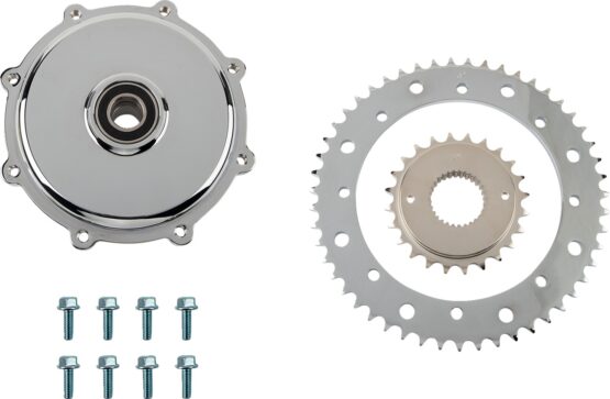 Drag Specialties Conversion Sprocket Kit Chrome For 09-16 Harley Touring
