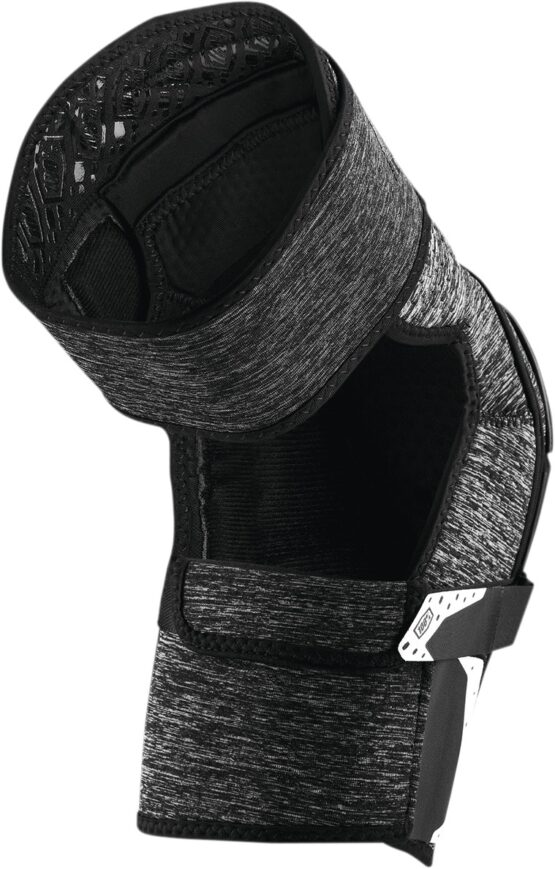 Fortis MTB Knee Guards - Gray/Black - L/XL - Pair - Image 2