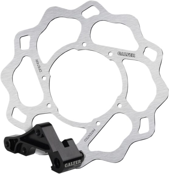 Oversize Wave Solid Brake Rotor Kit