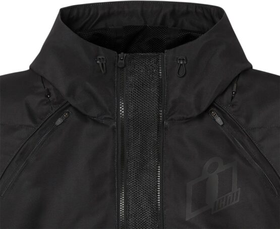 ICON Women's Airform Jacket Black Small - Image 4