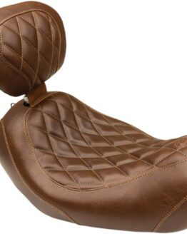Tripper Diamond Brown Solo Seat w/Backrest