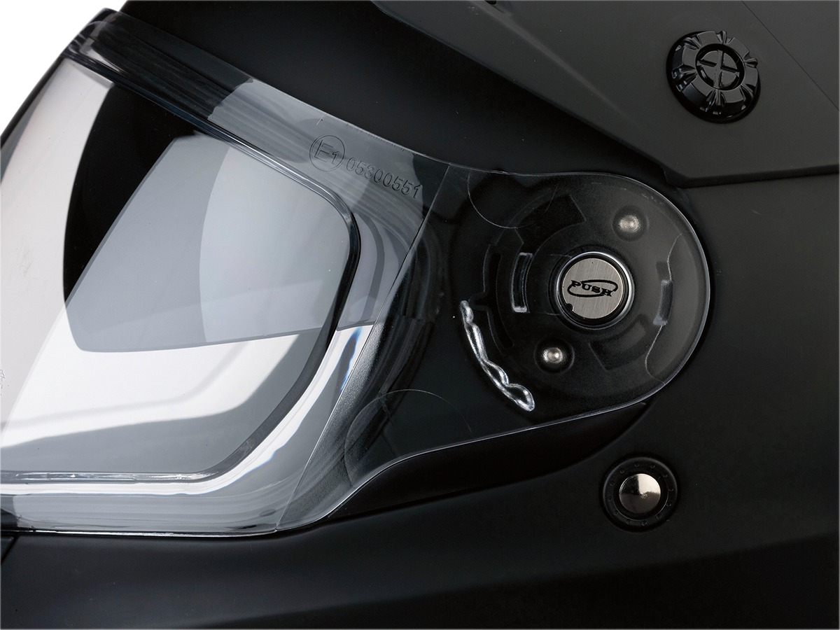 Range Full Face Dual-Sport Helmet Matte Black Small - Image 5