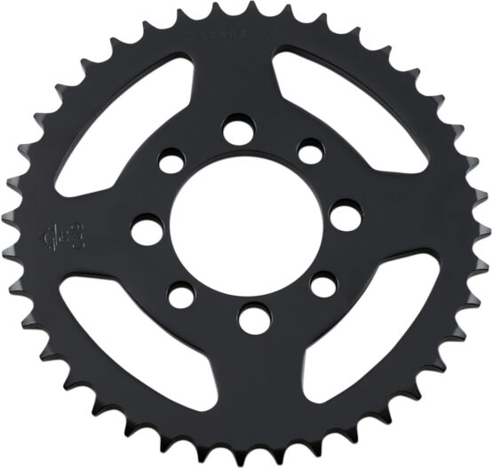 JT Steel Rear Sprocket 40T 428 Chain Natural For Kaw/Suz Models