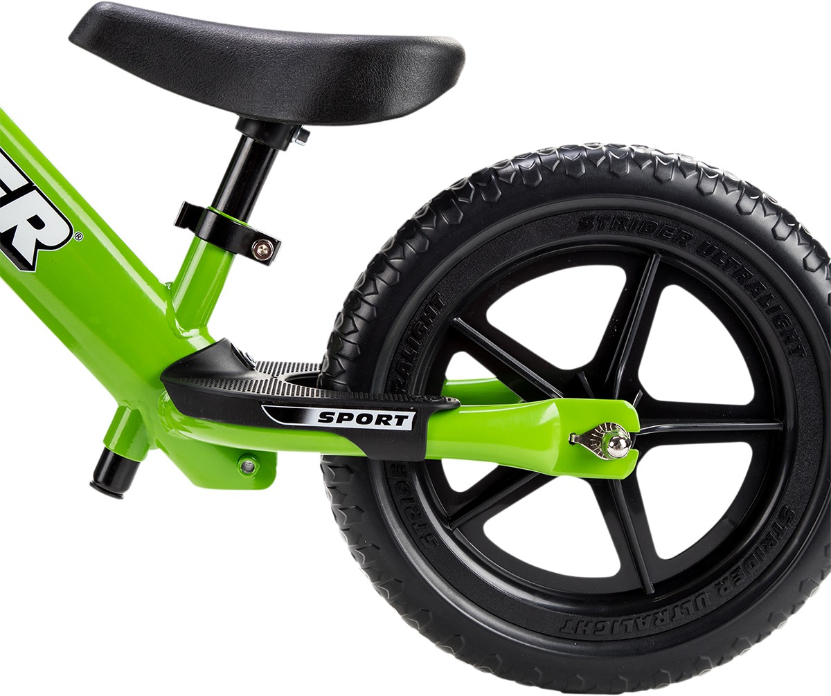 STRIDER 12 Sport Balance Bike Green - Image 8