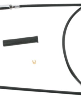 Drag Specialties Black Vinyl Throttle/Idle Cable 50in For Harley-Davidson