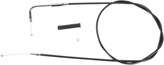 Drag Specialties Black Vinyl Throttle Cable 42.5in For Harley Road King