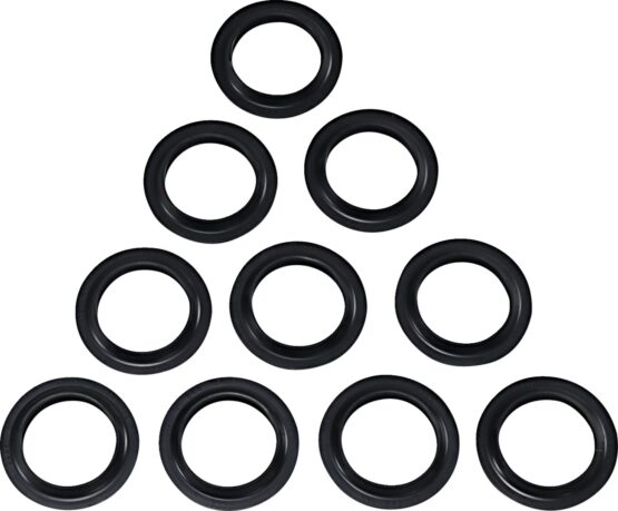 Drag Specialties Fork Seals Dust Seals 10-Pack For Harley-Davidson