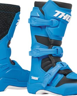 Thor Youth Blitz XR Boots Black/Blue Size 4