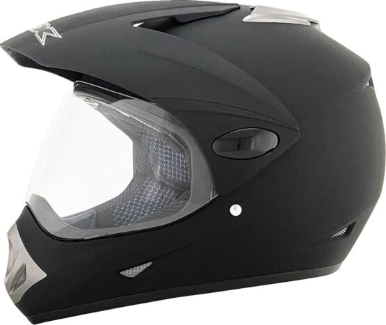 AFX FX-37X Dual Sport Helmet Matte Black XS Unisex - Image 4